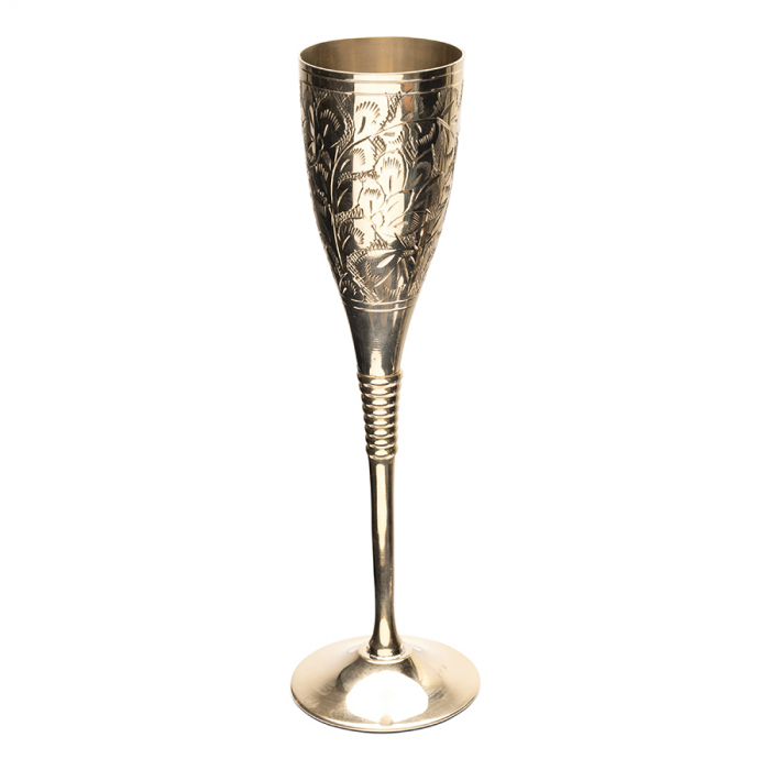 Brass champagne glass [3]