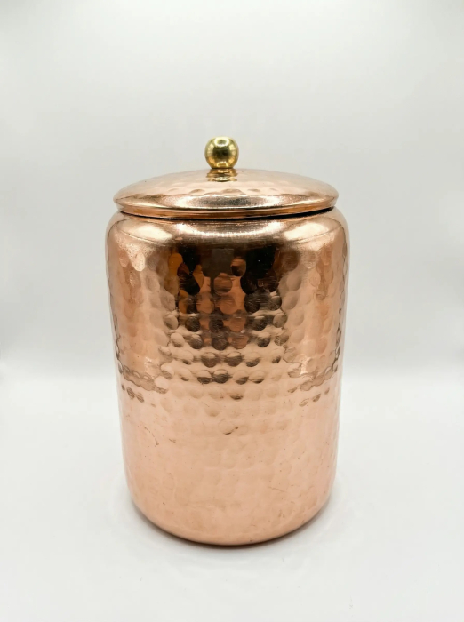 Pahar din cupru cu capac 600 ml [2]