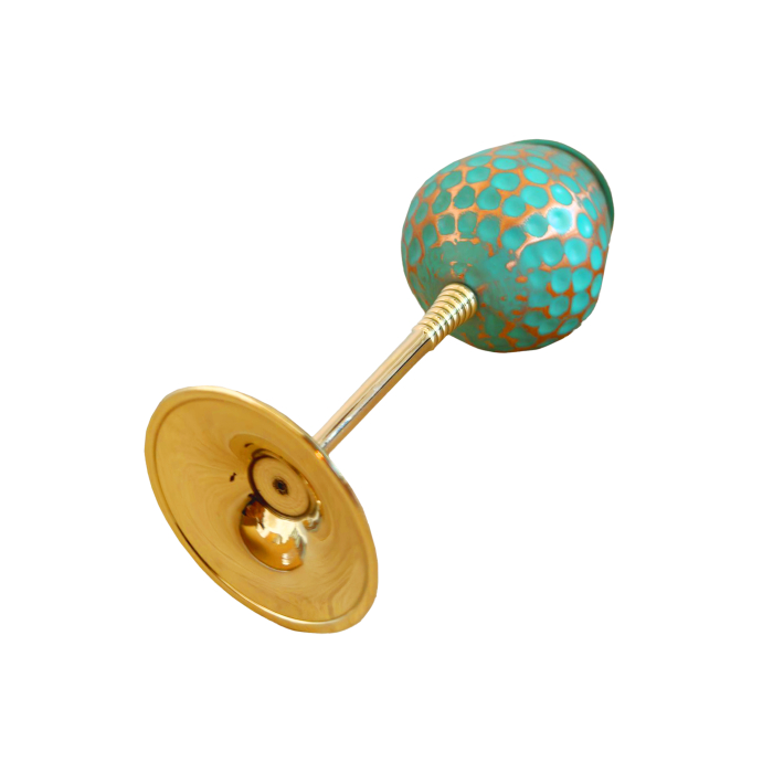 Pahar din cupru pentru vin Smarald 450 ml [2]