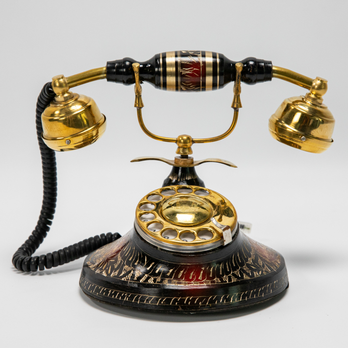 Telefon vintage din alama ''Black" [1]