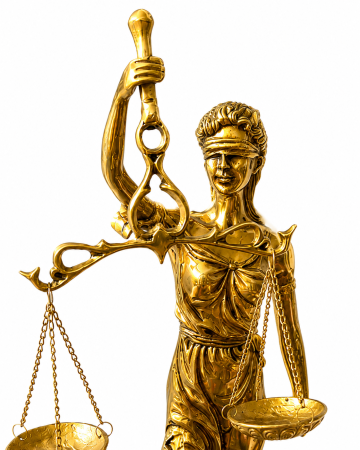 Statueta Justiției din Alamă Masivă 52 cm [2]