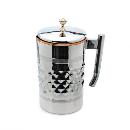 Carafe din cupru - Carafa din cupru Silver finish