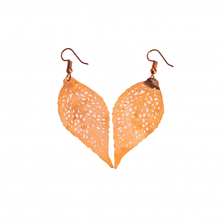 Leaf copper earings [1]