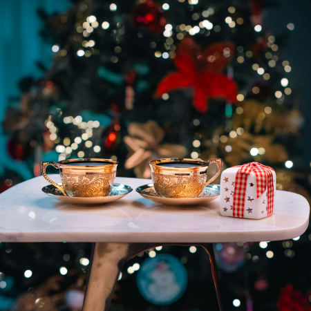 Copper cookware - 2 coffee cups pack