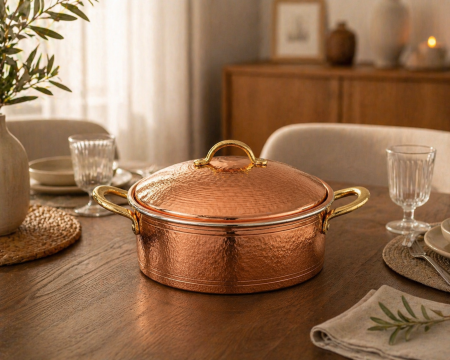 Oală din cupru Ritual 22 cm [2]