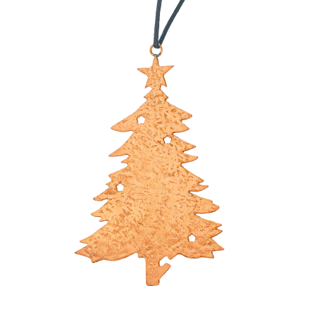 Bradul decorativ din cupru 10,5 cm [2]