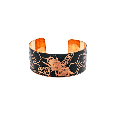 Bratari din cupru - Brățară din cupru Fagure