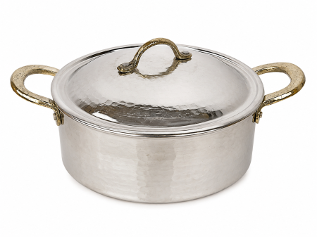 Pentru gatit - Oală Premium din Cupru Placată cu Staniu 2.5 Litri