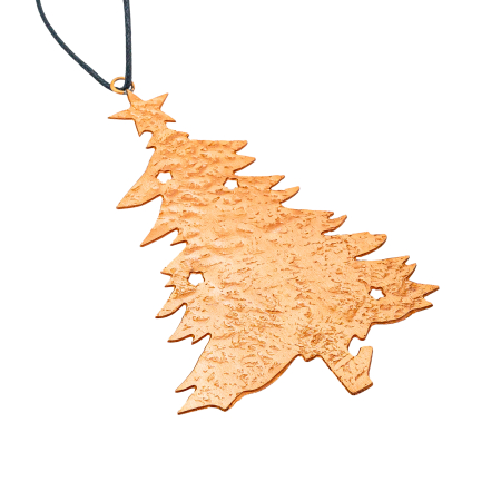 Bradul decorativ din cupru 10,5 cm [1]