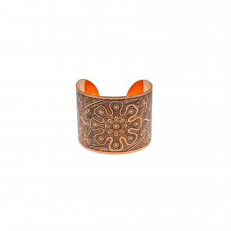 Mandala copper bracelet [1]
