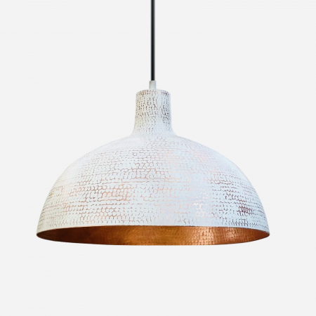 Deco - Lustra tip pendul din cupru patinat Nordic