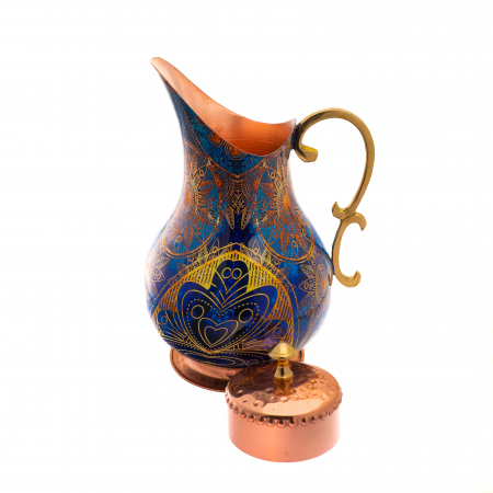 Carafa din cupru Bull Jug Memories [3]