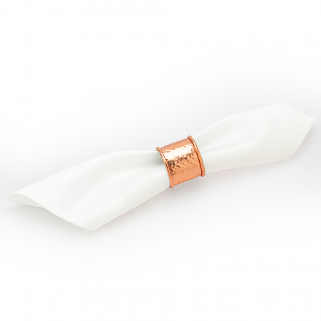 Copper cookware - Copper Napkin Ring Elegance
