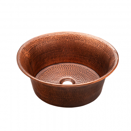 Chiuvete din cupru - ​​​​​​​Chiuvetă din Cupru Antique Hammered