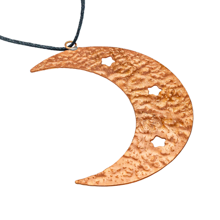 Réz dísz – Fenyő / Tűlevelű / Hold / Csillag [2]