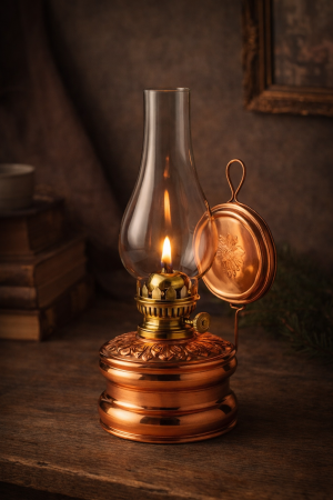 Медна газова лампа Royal 33 см [1]