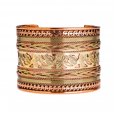 Bratara din cupru Brass Flower [2]