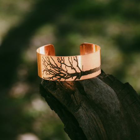 Bratari din cupru - Bratara din cupru Forest