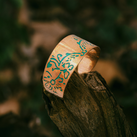 Noutati - Bratara din cupru Simbol