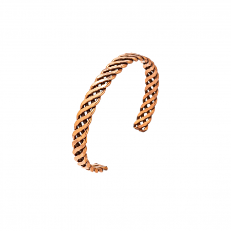 Twist copper bracelet [1]