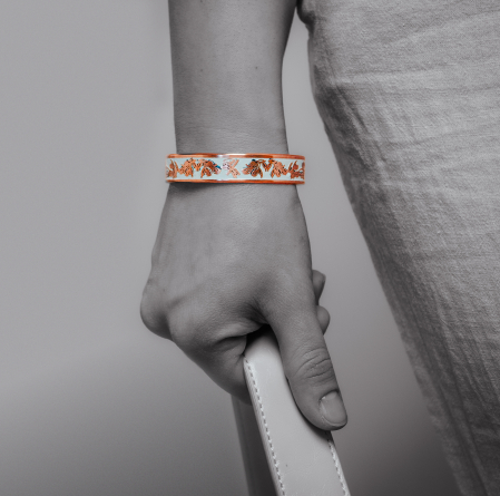 Copper bracelets - Flower copper bracelet