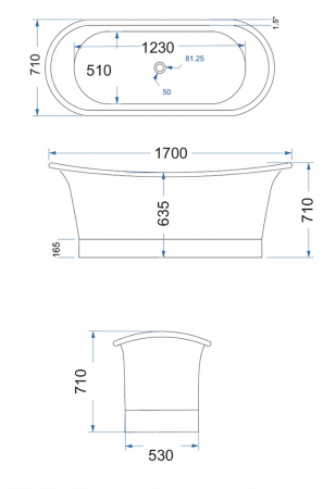 Royal copper bathtub [1]
