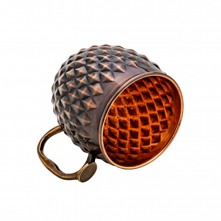 Cana din cupru Antique Diamond 500 ml [2]