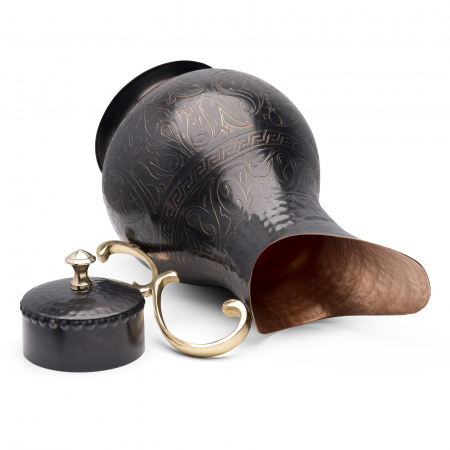 Carafa din cupru Bull Jug Antique [3]