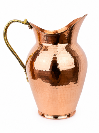 Recipiente din cupru - Carafa din cupru Rustic 2.5 Litri