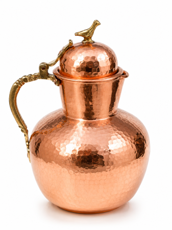 Recipiente din cupru - Carafă Domnească din Cupru, 3 litri