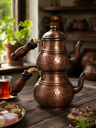 Antique меден чайник [1]