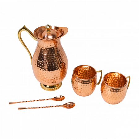 Carafe package Aladin + Set of 2 Oldschool mugs + 2 teaspoons [1]