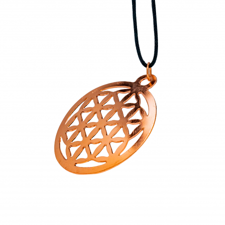 Arana Copper Pendant - Flower of Life [2]