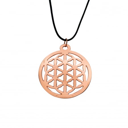 Arana Copper Pendant - Flower of Life [1]