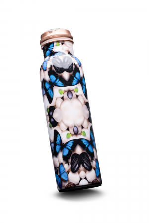 Copper bottle AranA Butterfly [1]