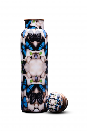 Copper bottle AranA Butterfly [2]