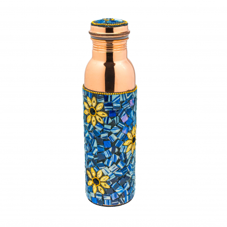 Copper bottles - Lapis copper bottle