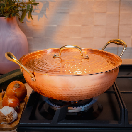 Copper cookware - Maestro Copper Frying Pan