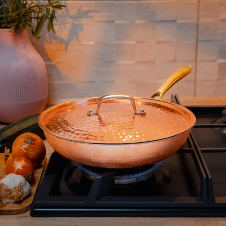 Copper cookware - Regal Copper Frying Pan