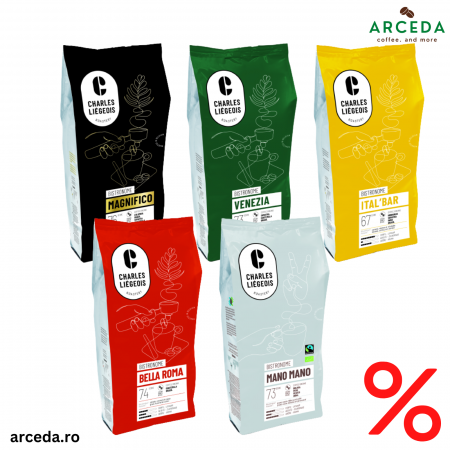 Pachete Reducere - Cafea Boabe Pachet 5 x 1 kg