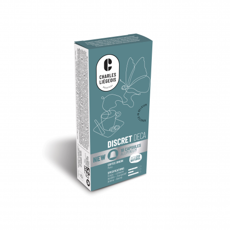 Compatibil Nespresso - Discret Cafea Decofeinizată Capsule Compatibile Nespresso 10 buc