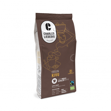 BIO Fairtrade - Kivu Congo BIO Cafea Macinată 250 grame