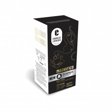 Compatibil Nespresso - Magnifico Cafea Capsule Compatibile Nespresso 20 buc