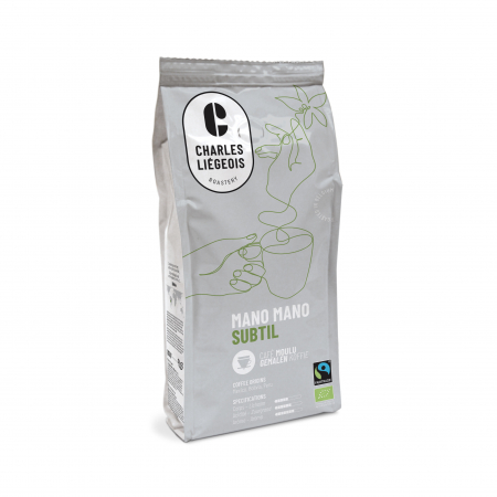 BIO Fairtrade - Mano Mano Subtil BIO Cafea Macinată 250 grame