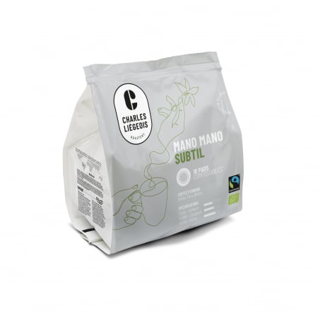 BIO Fairtrade - Mano Mano Subtil BIO Cafea Pad 18 buc