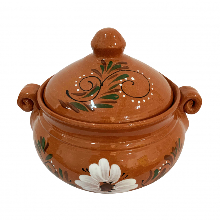 vas-din-ceramica-de-arges-realizat-manual-argcoms-produse-la-grătar-cu-capac-pictura-florala-mare-5865-5866 [2]