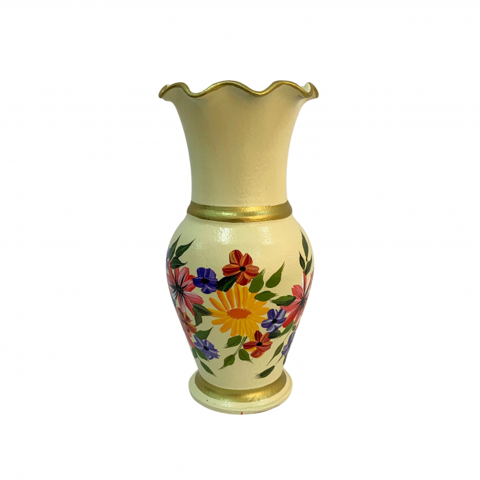 vaza-din-ceramica-de-arges-realizata-manual-argcoms-h30-silueta-cu-onduleuri-3-2-inele-pictura-florala-crem-6437-6448 [3]