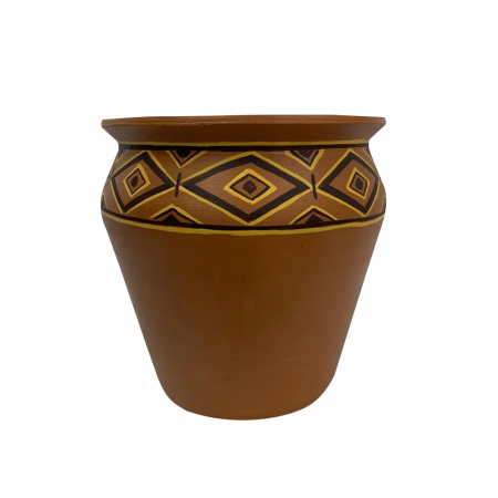 Ghivece - ghiveci-din-ceramica-de-arges-realizat-manual-argcoms-pictura-tip-curtea-de-arges-ca1-ø25-cm-natur-5610