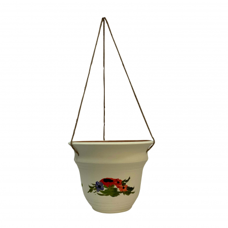 Diverse - ghiveci-din-ceramica-de-arges-realizat-manual-argcoms-suspendat-pictura-florala-ø24-cm-crem-5689