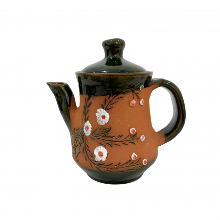 Ibrice - ibric-din-ceramica-de-arges-realizat-manual-argcoms-tuica-pictura-cu-flori-de-maces-5989-5991